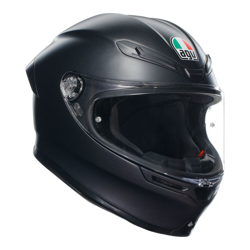 AGV K6 S Matte Black Helmet - EasyR