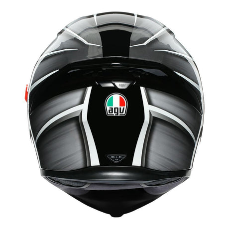 AGV K5 S Tempest Black/Silver Helmet - EasyR