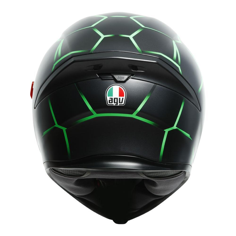 AGV K5 S Vulcanum Green Helmet - EasyR