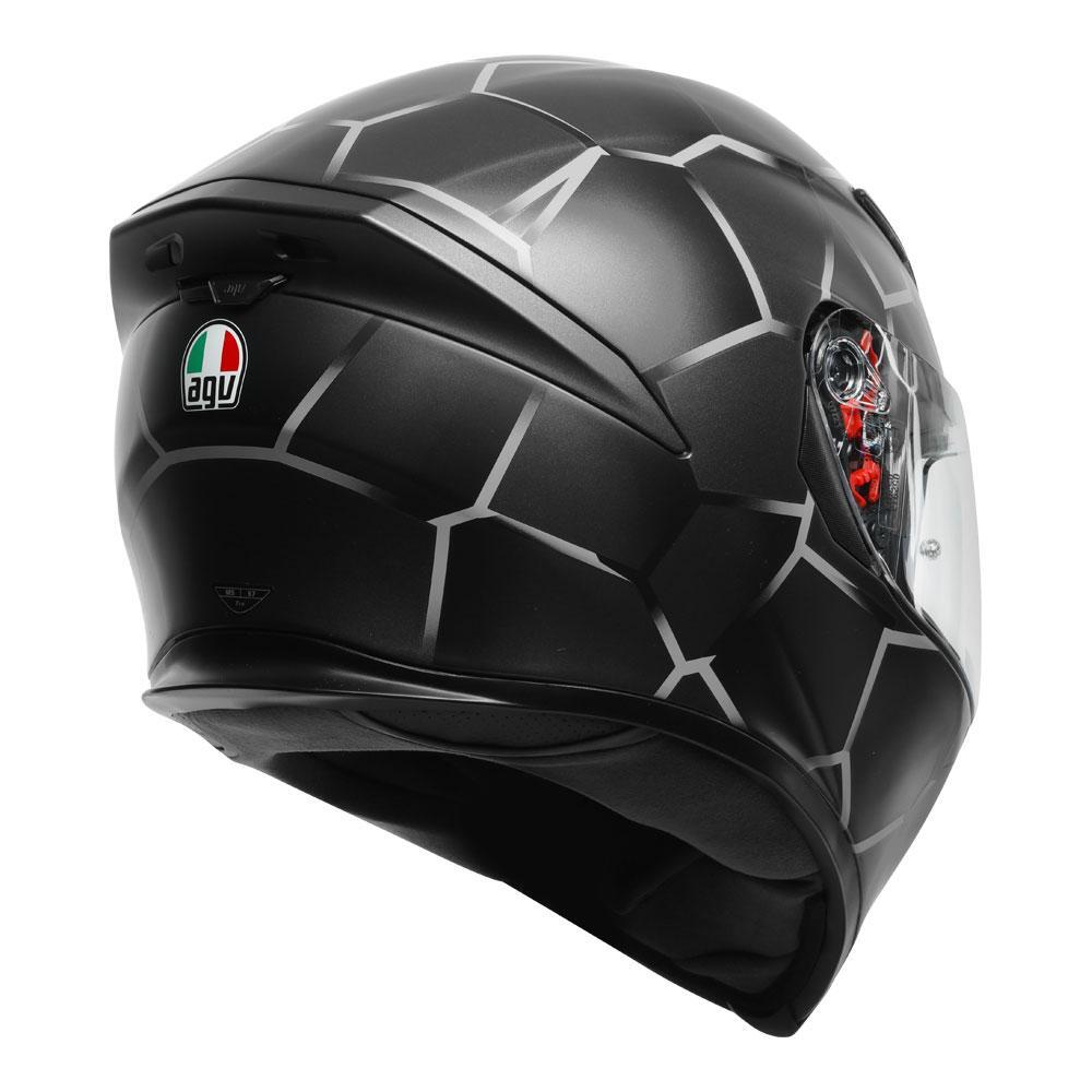 AGV K5 S Vulcanum Grey Helmet - EasyR