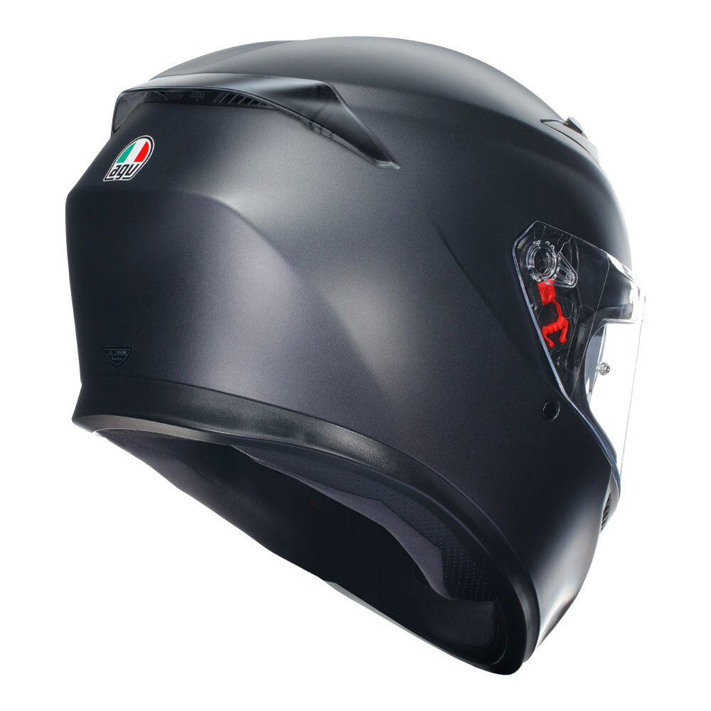AGV K3 Matte Black Helmet - EasyR