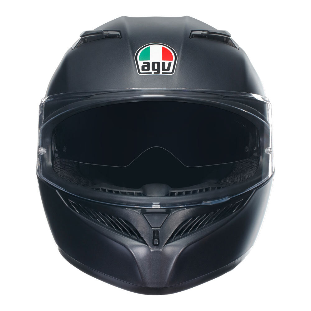 AGV K3 Matte Black Helmet - EasyR