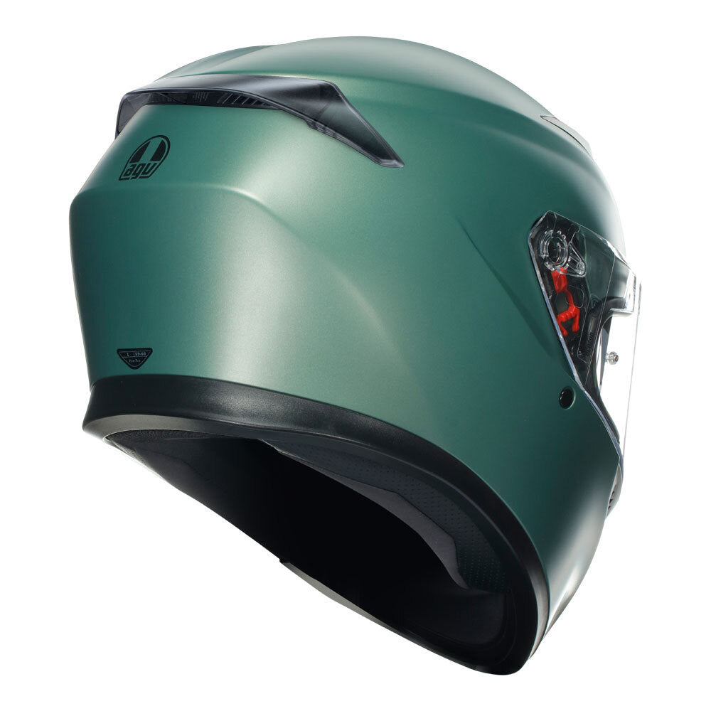 AGV K3 Matte Salvia Green Helmet - EasyR