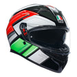 AGV K3 Wing Black/Italy Helmet - EasyR