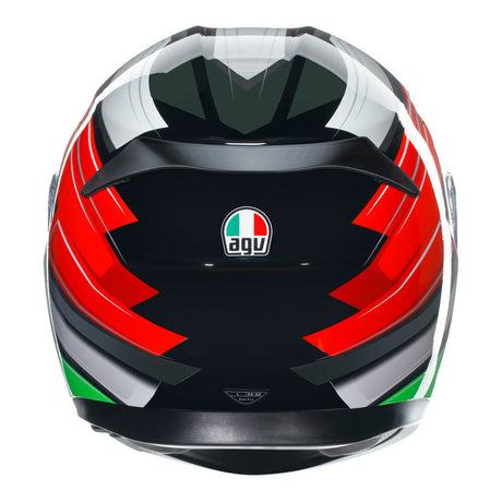 AGV K3 Wing Black/Italy Helmet - EasyR