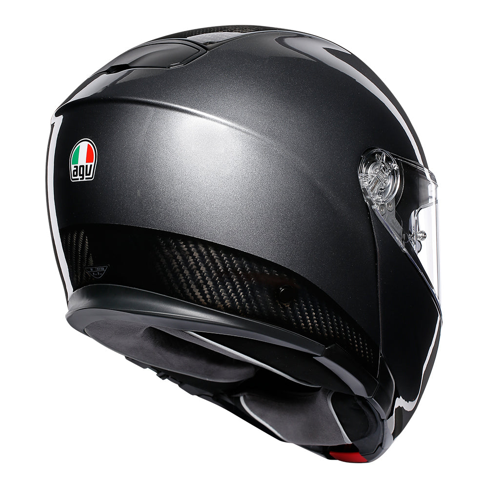 AGV Sportmodular Carbon/Dark Grey Helmet - EasyR
