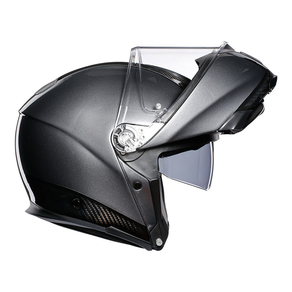 AGV Sportmodular Carbon/Dark Grey Helmet - EasyR