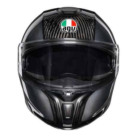 AGV Sportmodular Carbon/Dark Grey Helmet - EasyR