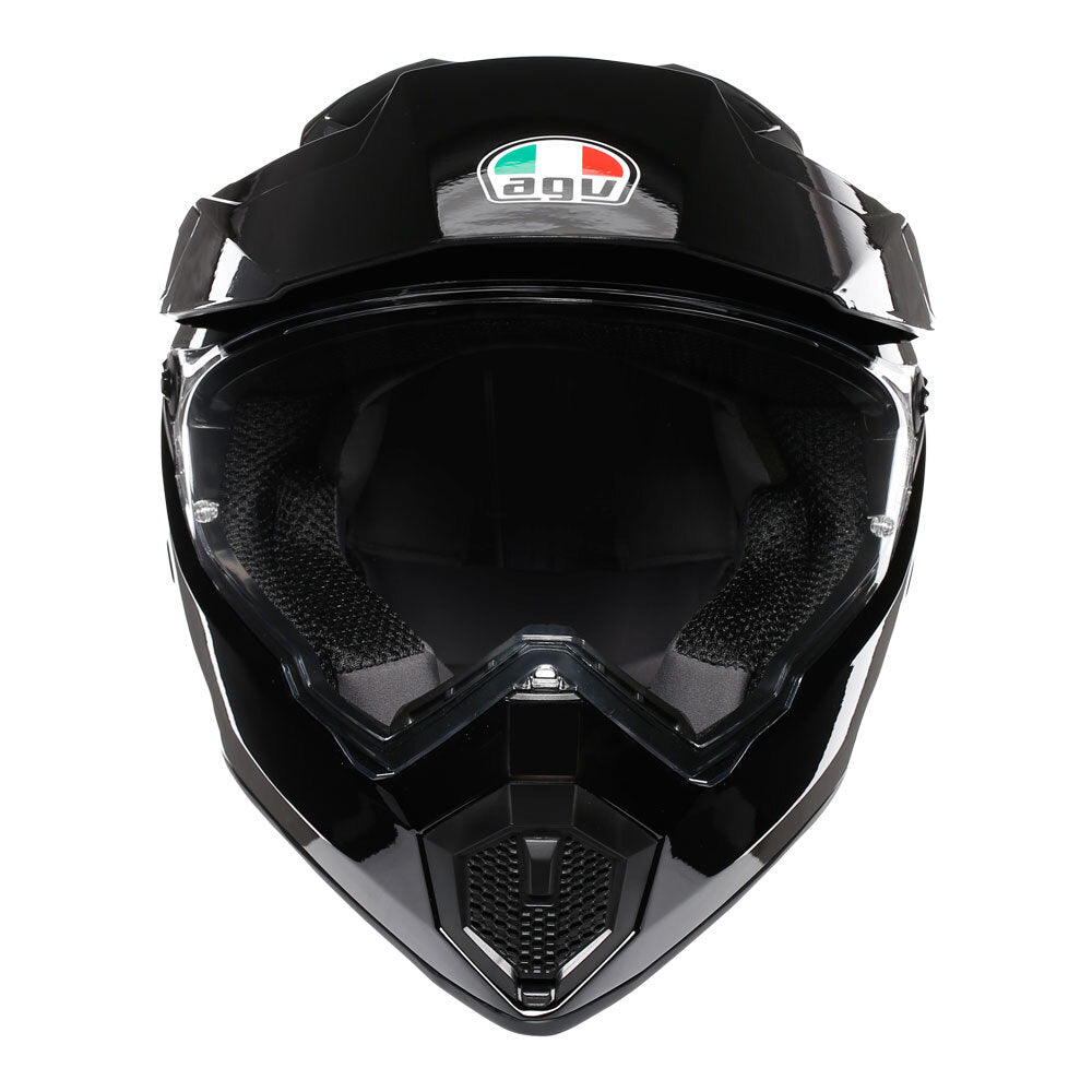 AGV AX9 Gloss Black Helmet - EasyR