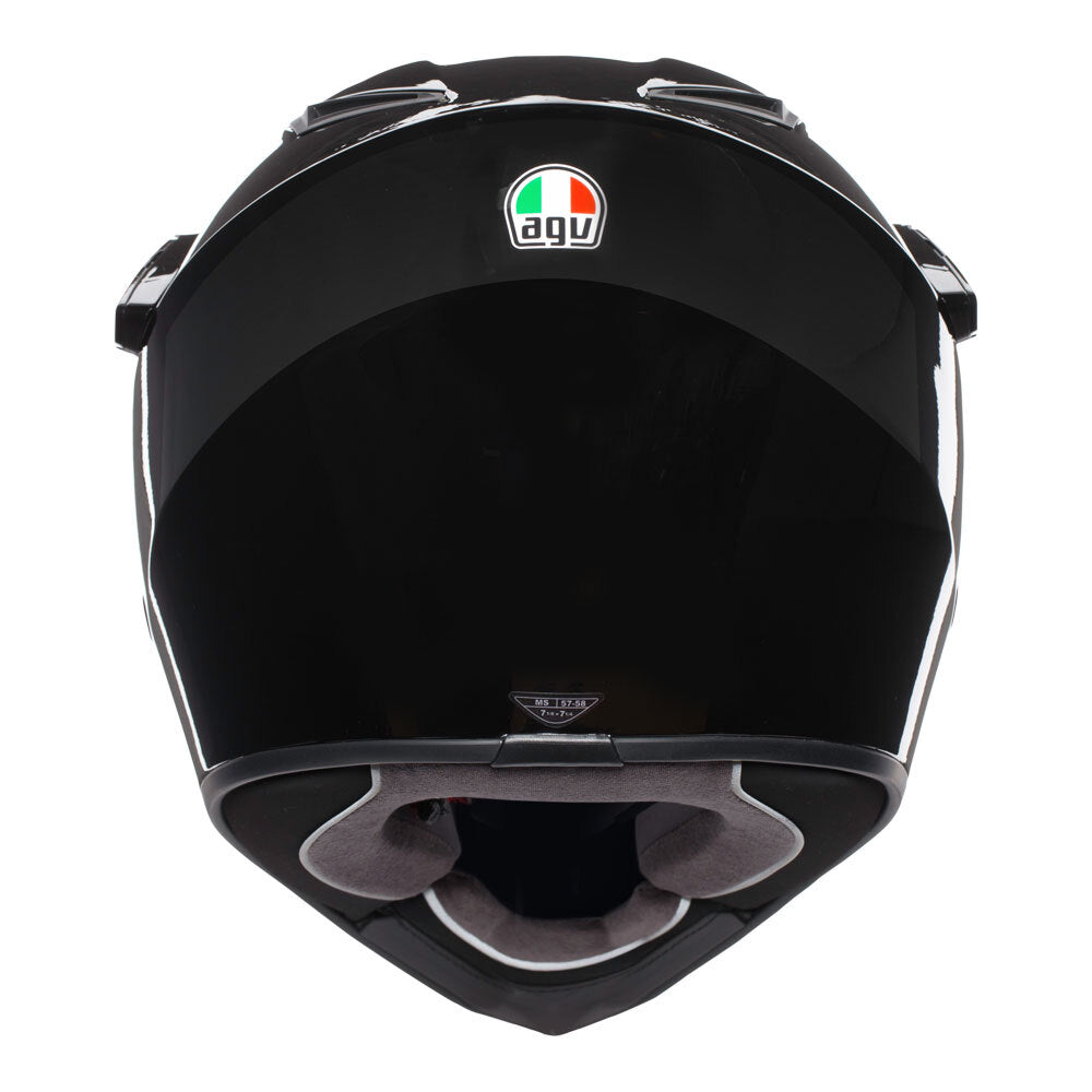AGV AX9 Gloss Black Helmet - EasyR