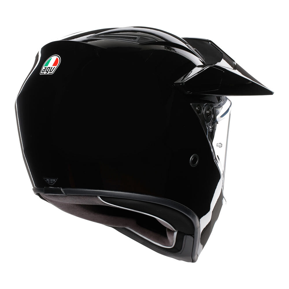 AGV AX9 Gloss Black Helmet - EasyR
