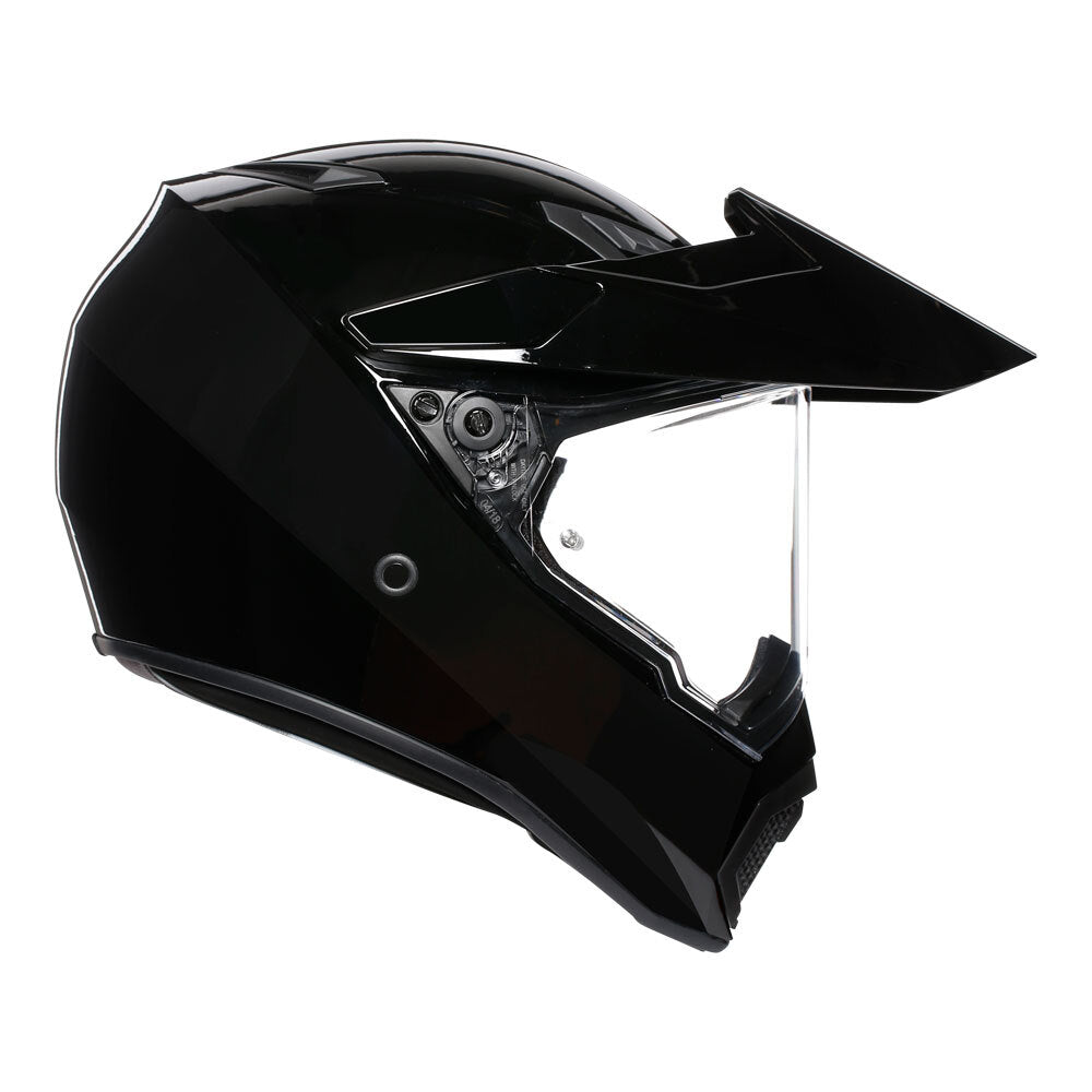 AGV AX9 Gloss Black Helmet - EasyR