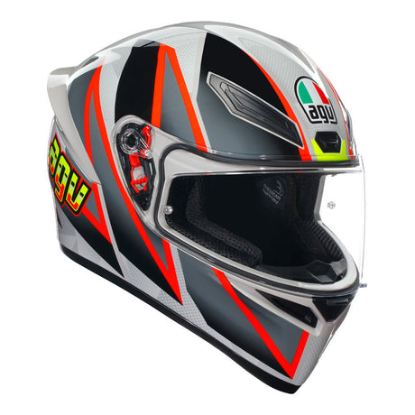 AGV K1 S Blipper Grey/Red Helmet - EasyR
