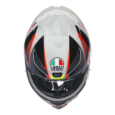 AGV K1 S Blipper Grey/Red Helmet - EasyR
