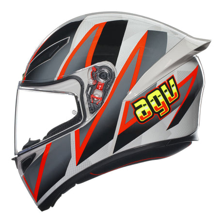 AGV K1 S Blipper Grey/Red Helmet - EasyR