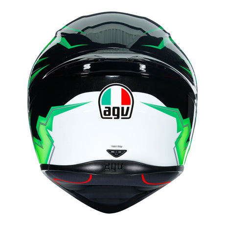 AGV K1 S Kripton Black/Green Helmet - EasyR