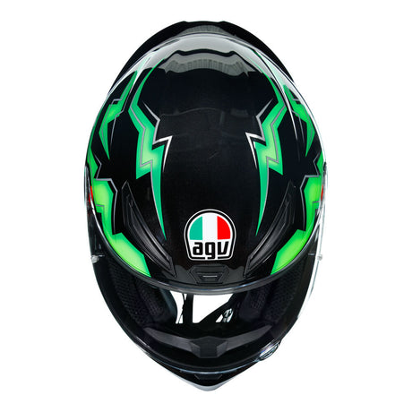 AGV K1 S Kripton Black/Green Helmet - EasyR