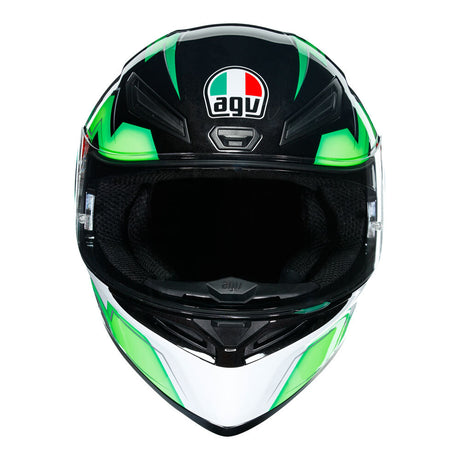 AGV K1 S Kripton Black/Green Helmet - EasyR