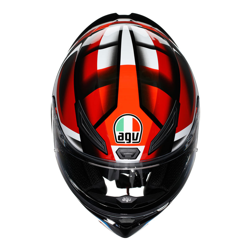 AGV K1 S Fastlap Black/Red/Blue Helmet