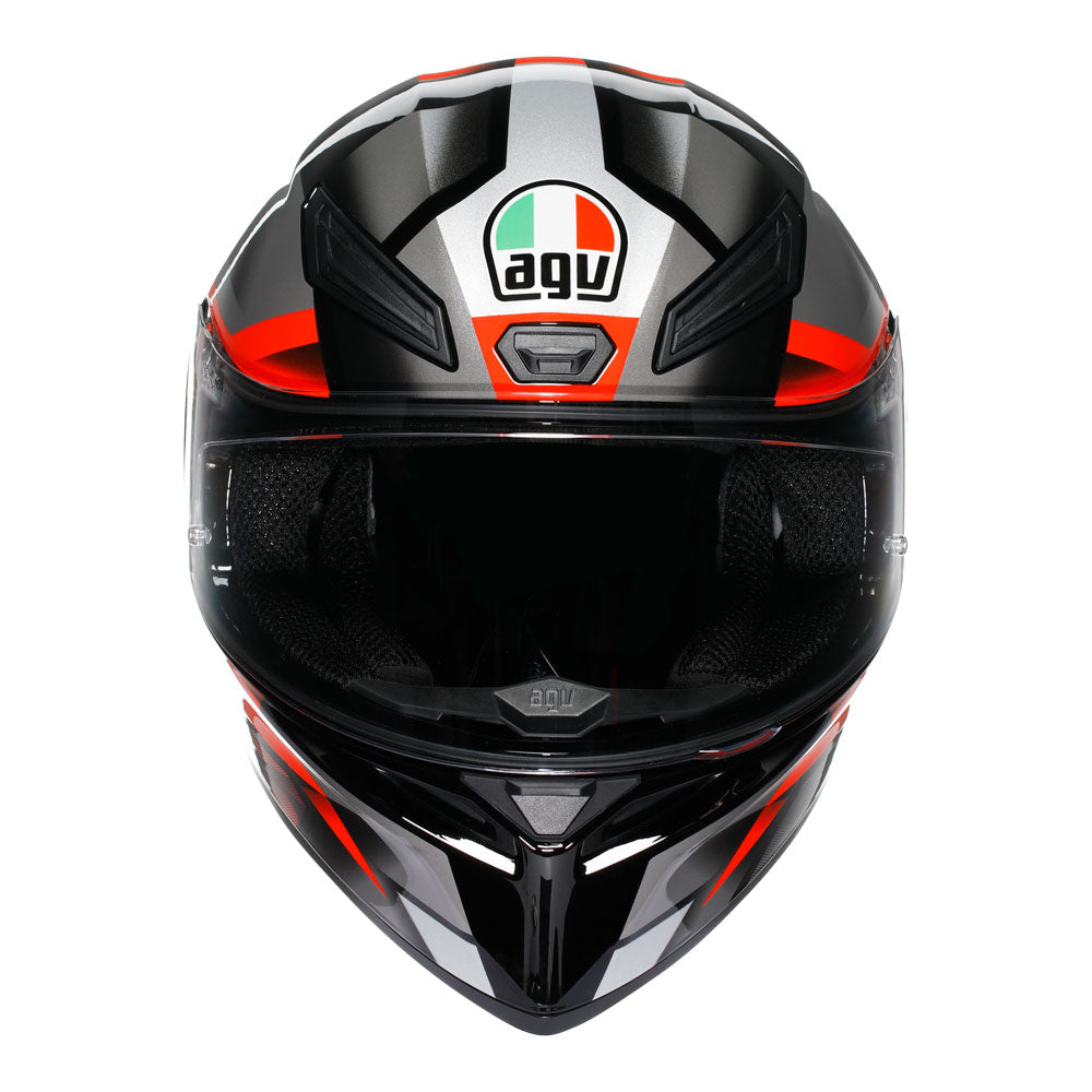 AGV K1 S Fastlap Black/Grey/Red Helmet