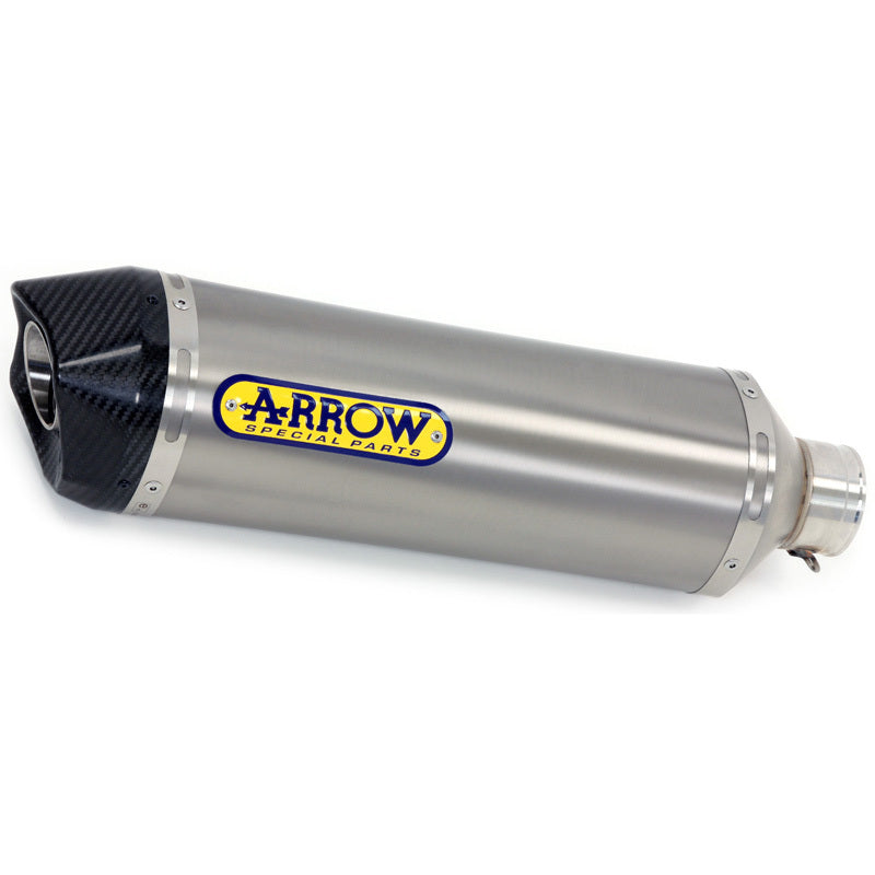 Arrow 71804PK Race-Tech Titanium Slip-On Muffler w/Carbon End Cap for Honda CB 500 F/CBR 500 R 13-18