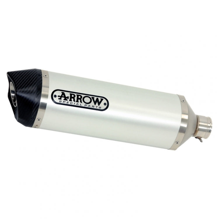 Arrow 71898AK Race-Tech Aluminium Slip-On Muffler w/Carbon End Cap for Kawasaki ZX-6R 636 19-20