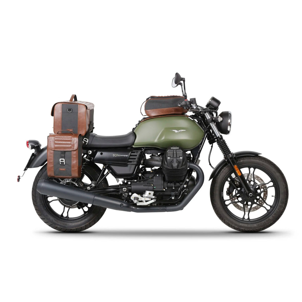 Shad SR Series Retro Side Bag Fitting Kit for Moto Guzzi V7 821 17-Up