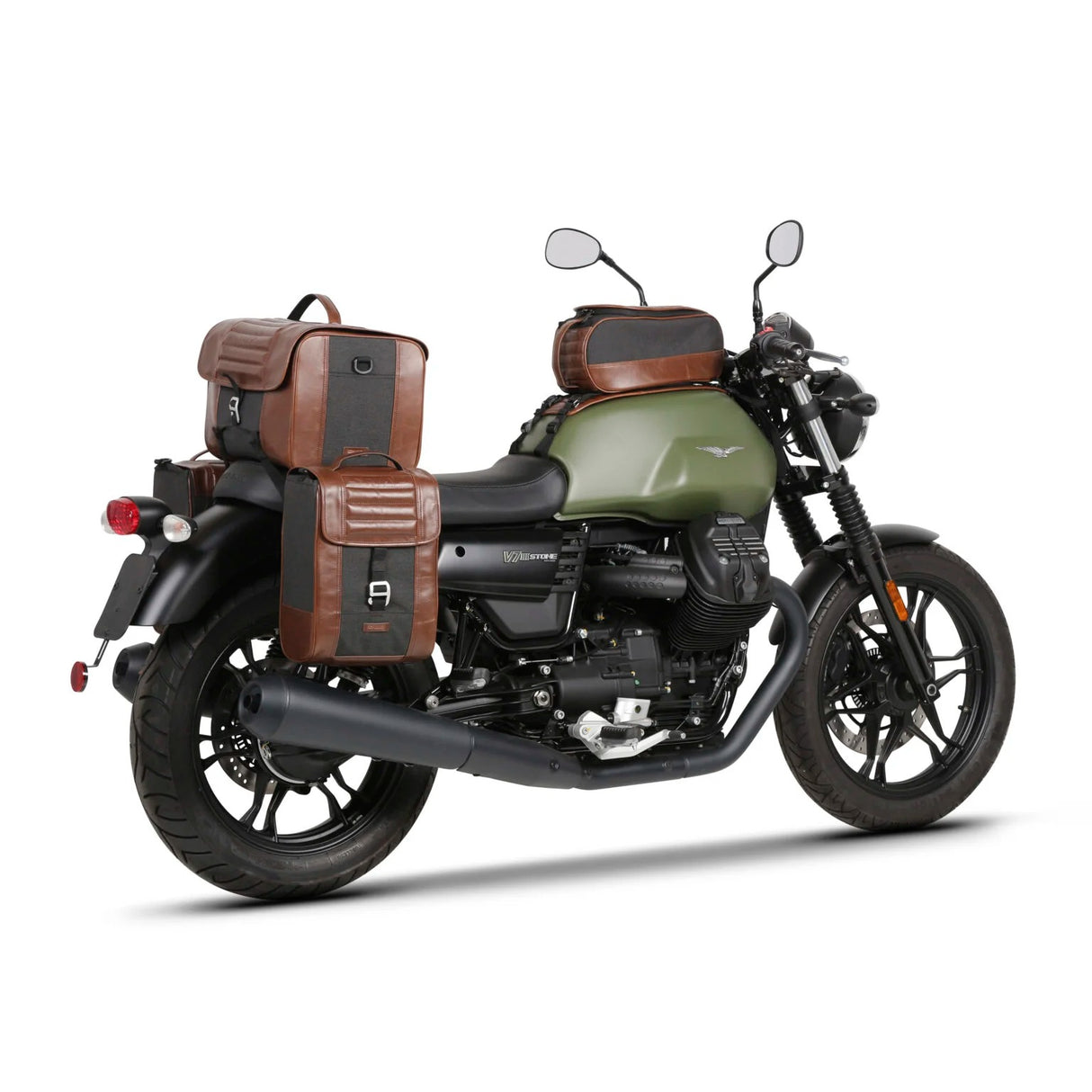 Shad SR Series Retro Side Bag Fitting Kit for Moto Guzzi V7 821 17-Up