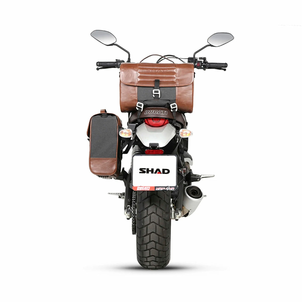 Shad SR Series Retro Side Bag Fitting Kit for Ducati Scrambler 800 Icon/Classic 15-Up