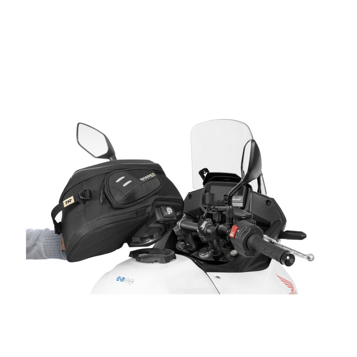 Shad B010CS Click System Fitting Kit for Shad Tank Bags