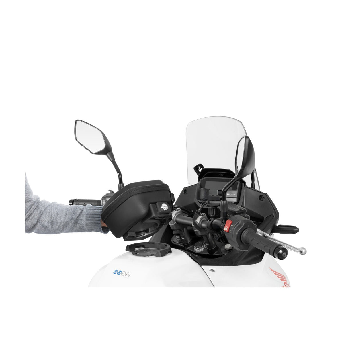 Shad K010CS Click System Fitting Kit for Kawasaki/KTM Models