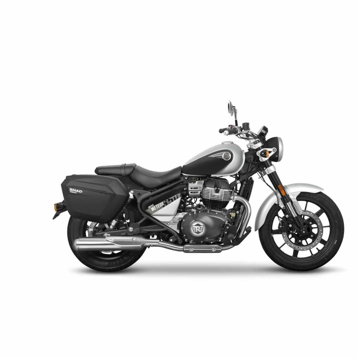 Shad 3P Series Pannier Fitting Kit for Royal Enfield Super Meteor 650 23-Up