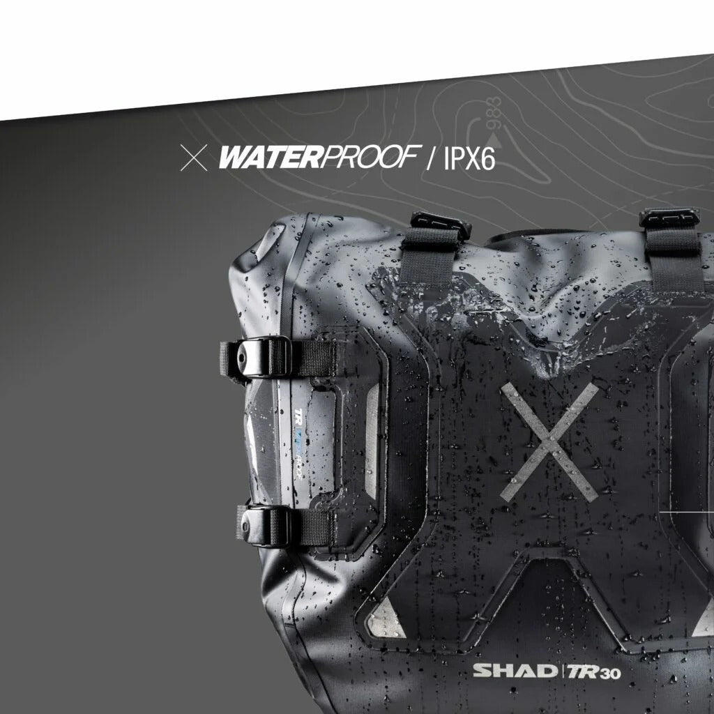 Shad Terra TR30 Black 60L Waterproof Saddle Bags