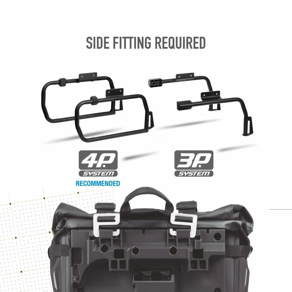 Shad Terra TR30 Black 60L Waterproof Saddle Bags