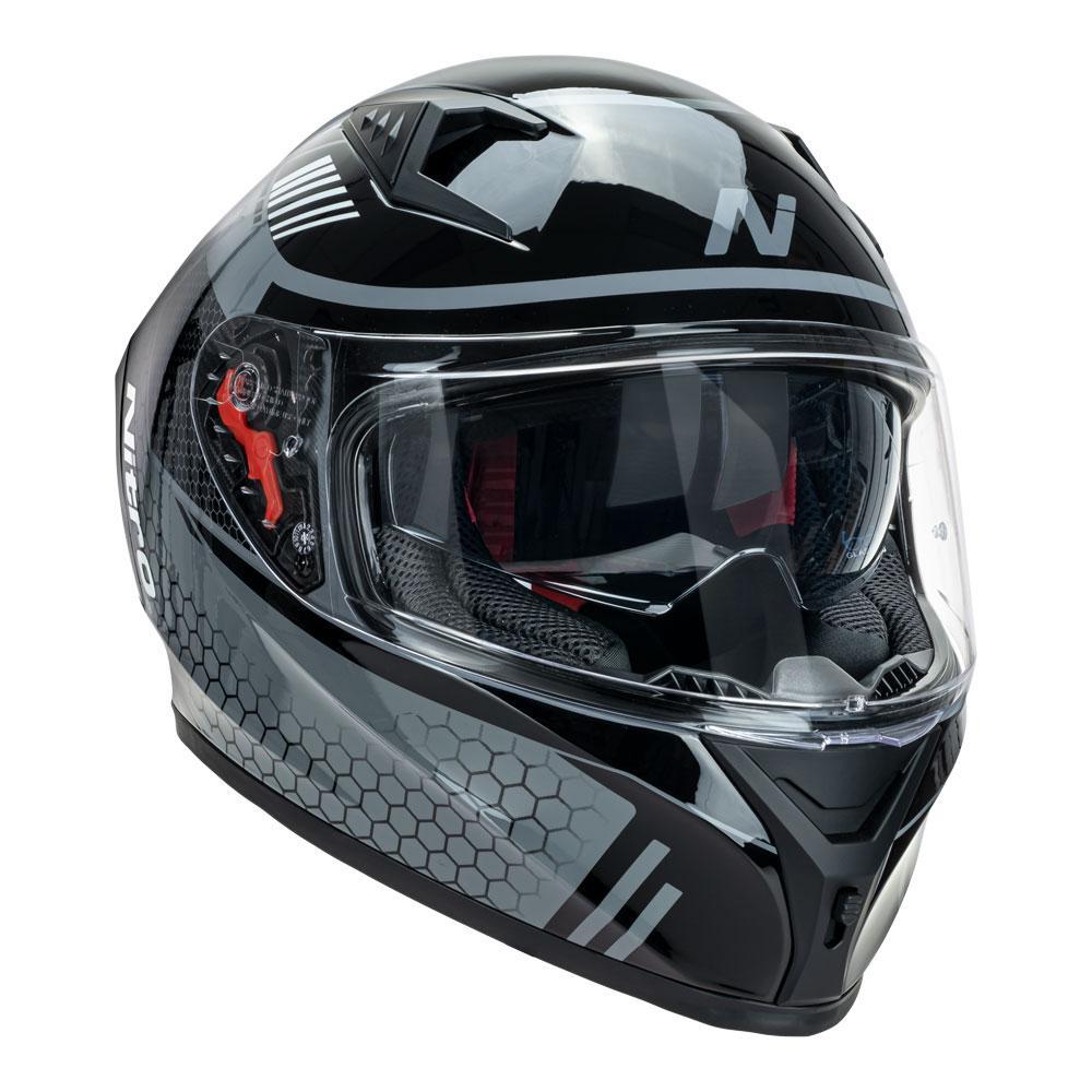 Nitro N501 Black/Grey Helmet - EasyR