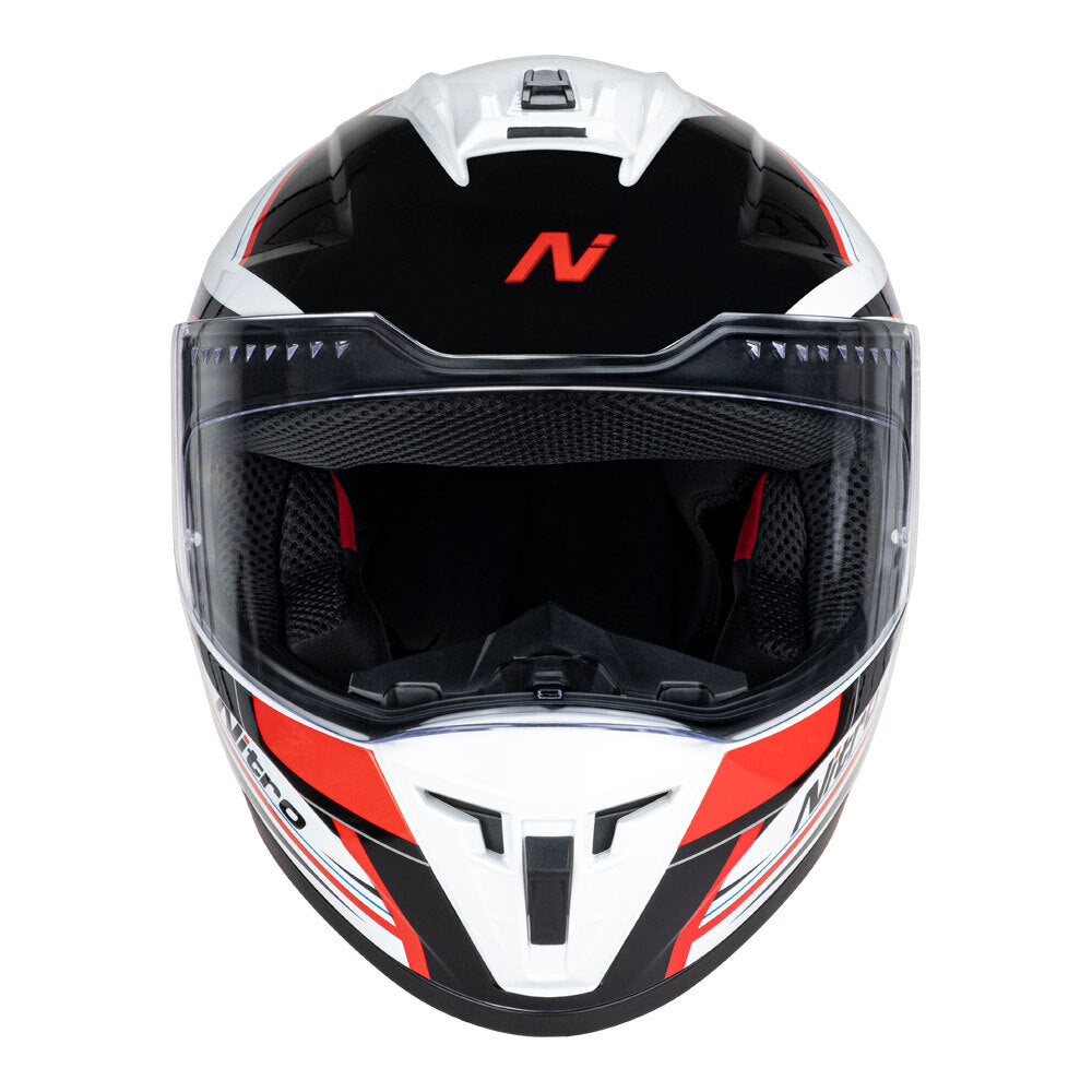 Nitro N700 Red/White Helmet - EasyR