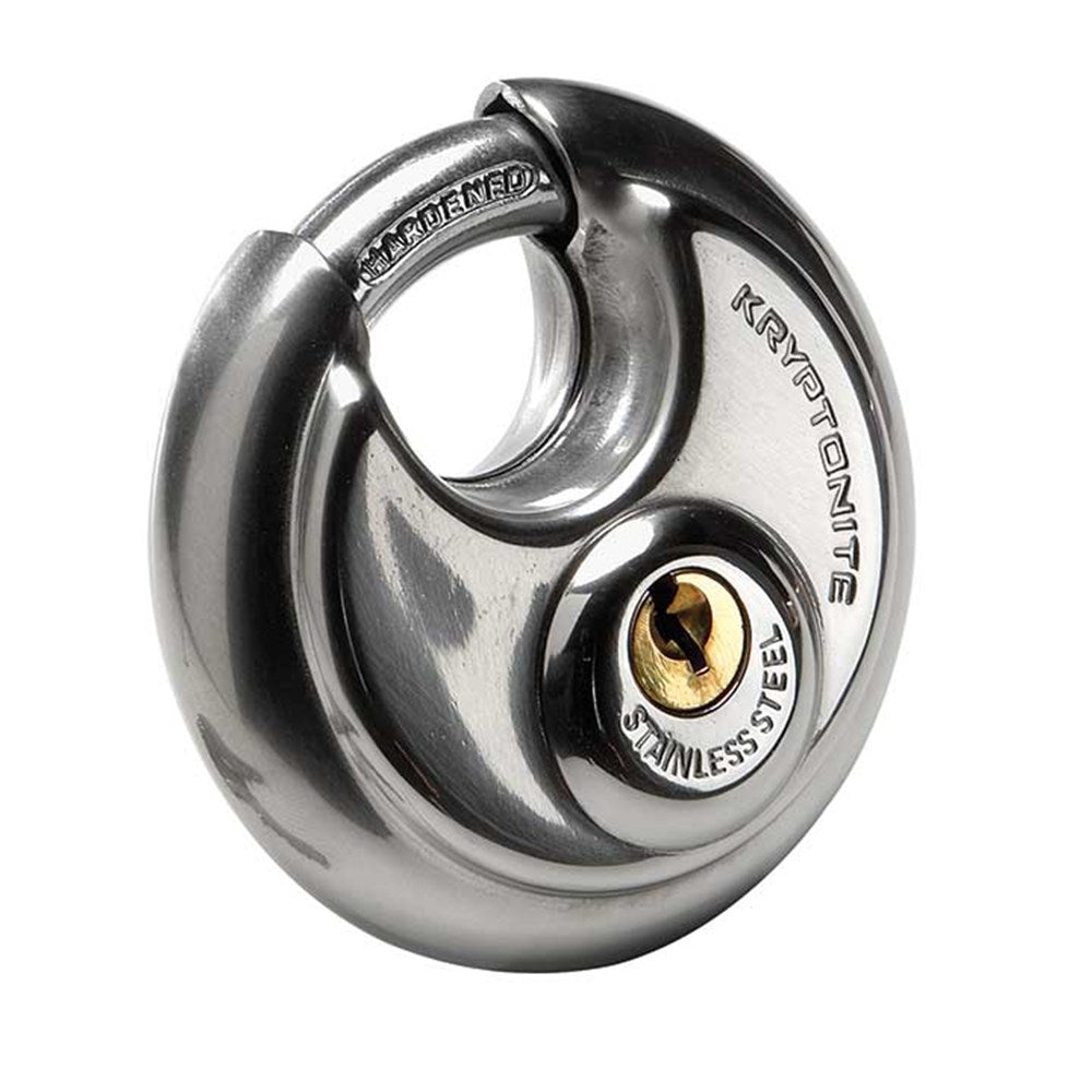 Kryptonite Stainless Steel Round Padlock 70mm