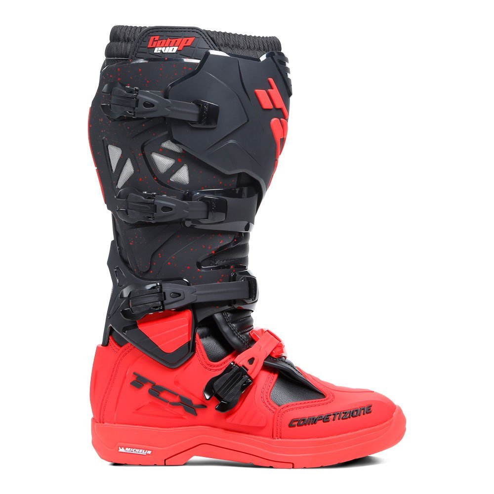 TCX Comp Evo 2 Black/Red Boots - EasyR