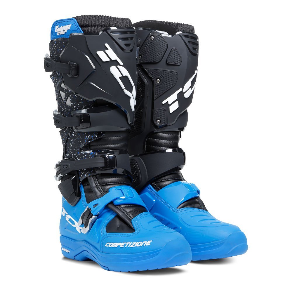 TCX Comp Evo 2 Black/Blue Boots - EasyR