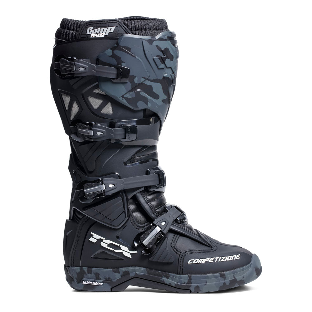 TCX Comp Evo 2 Black/Camo Boots