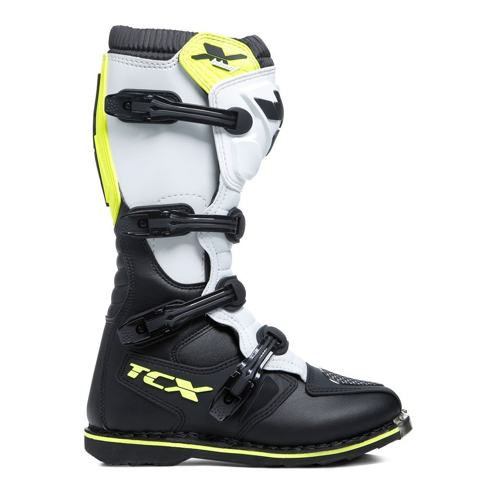 TCX X-Blast Black/White/Yellow Boots - EasyR