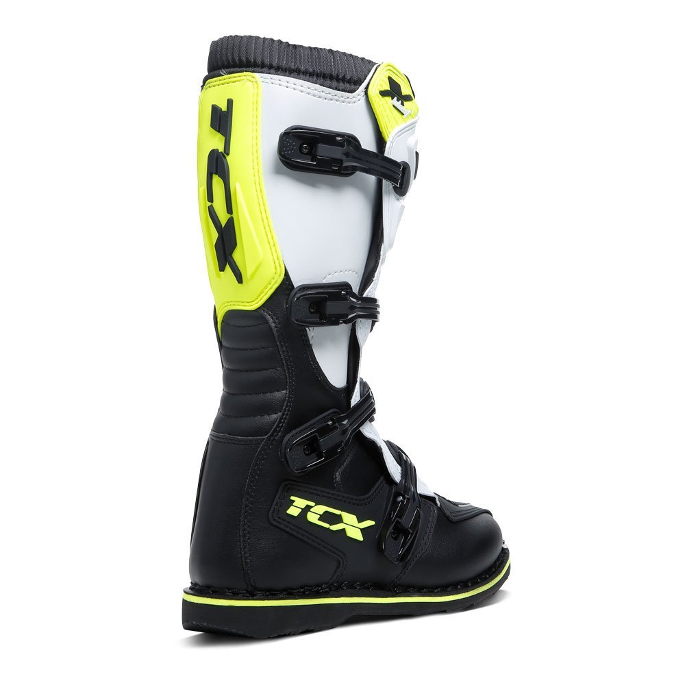 TCX X-Blast Black/White/Yellow Boots - EasyR