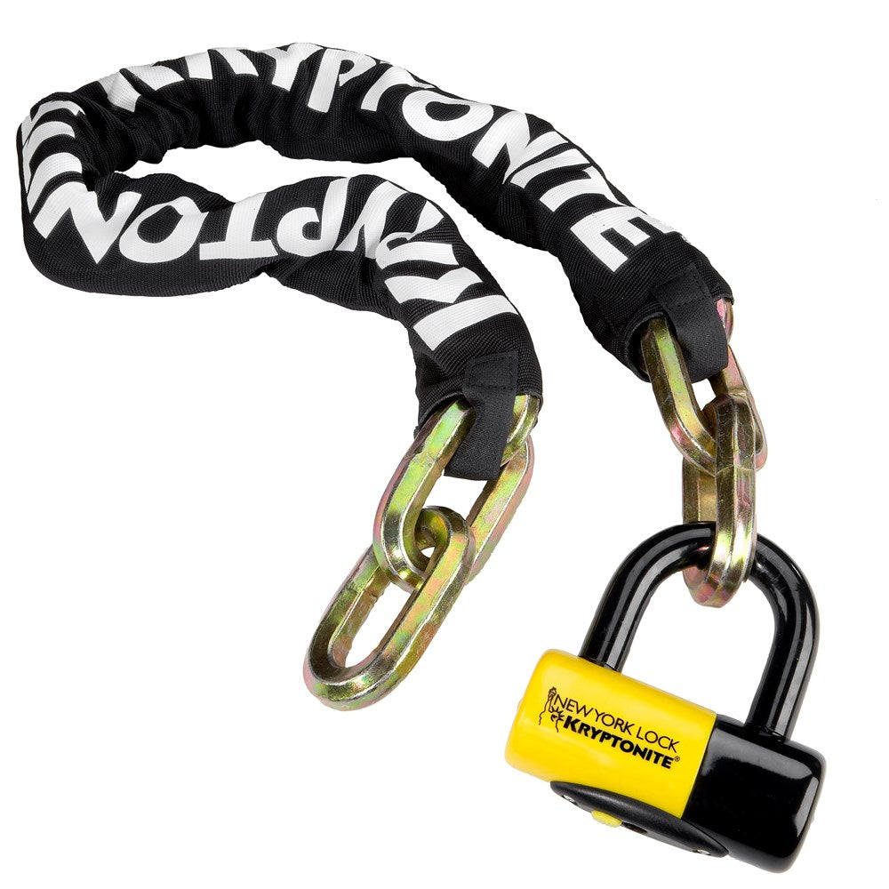 Kryptonite New York Fahgettaboudit 1410 Chain & 15mm NY Disc Lock 100cm 14mm