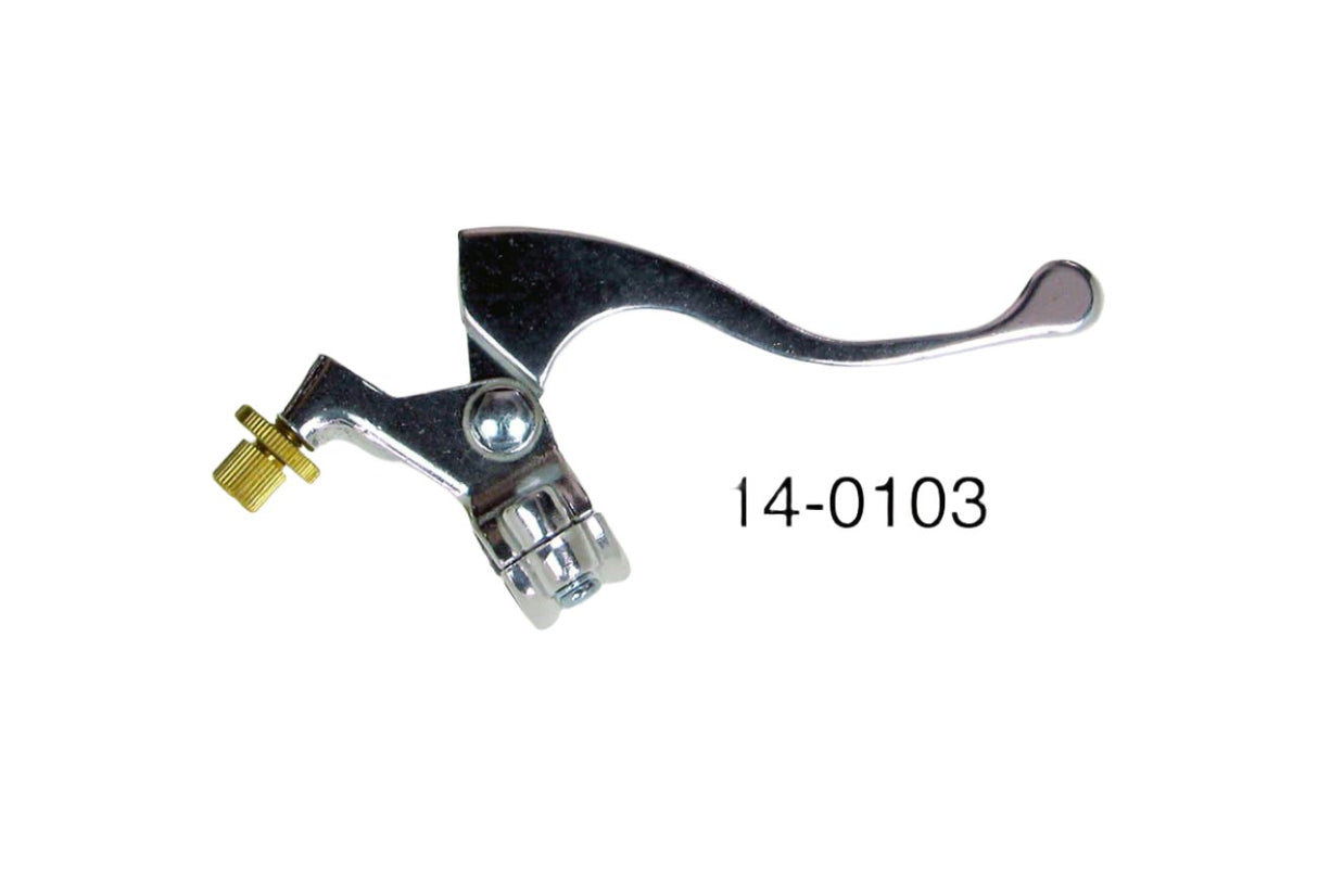 Motion Pro Lever Assembly Brake Polish Aluminium for Honda Models