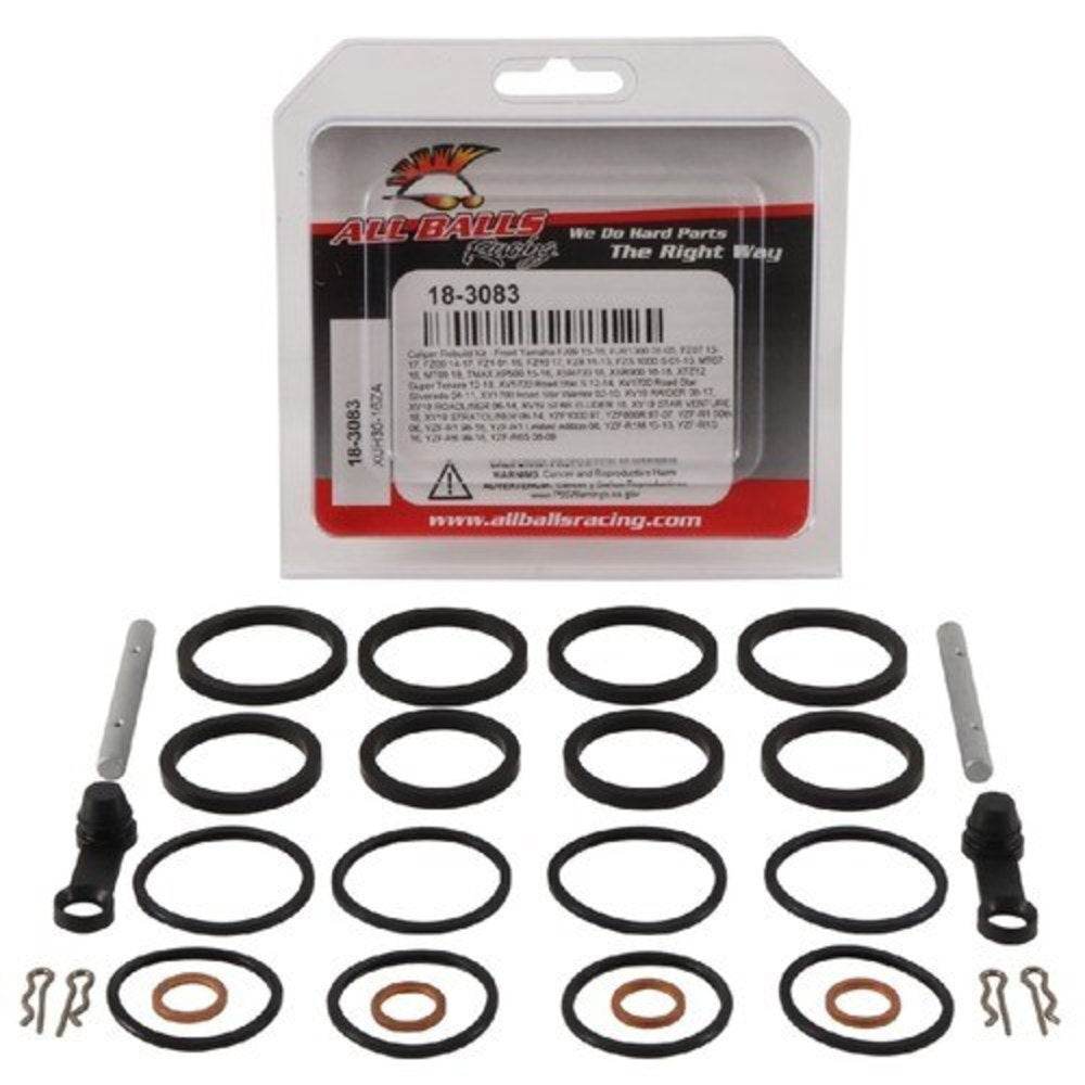 All Balls 18-3083 Brake Caliper Rebuild Kit for Yamaha