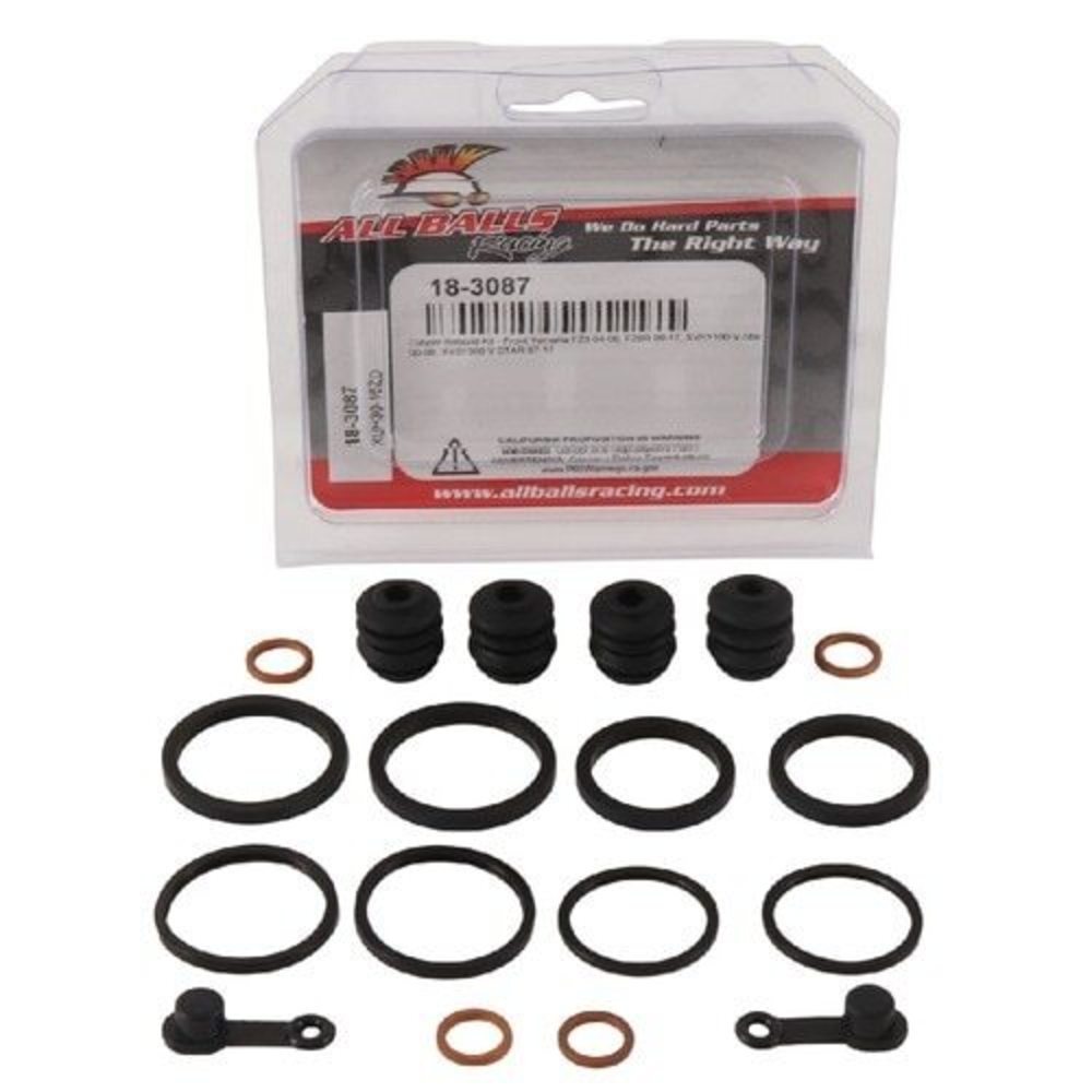 All Balls 18-3087 Brake Caliper Rebuild Kit for Yamaha