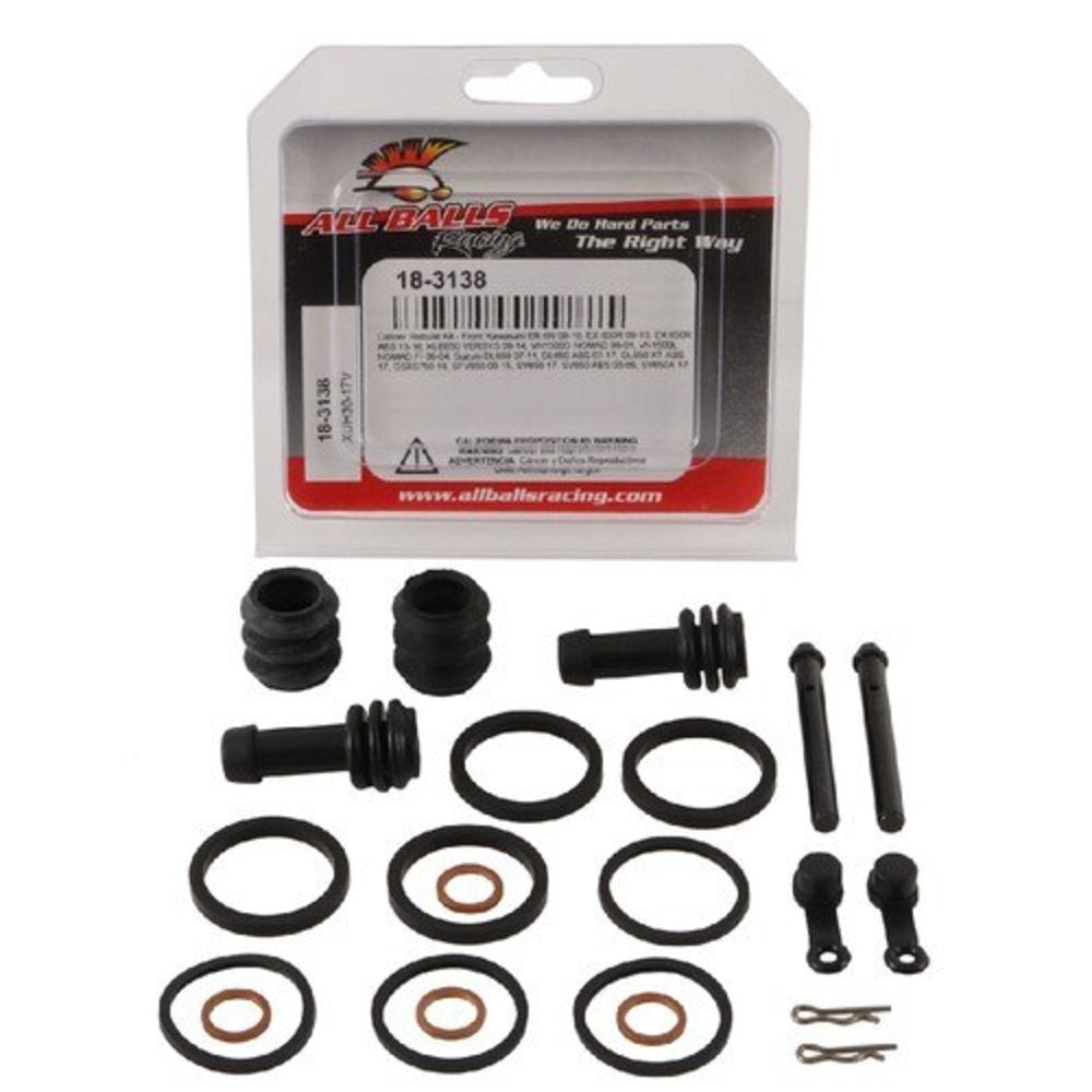 All Balls 18-3138 Brake Caliper Rebuild Kit for Kawasaki/Suzuki