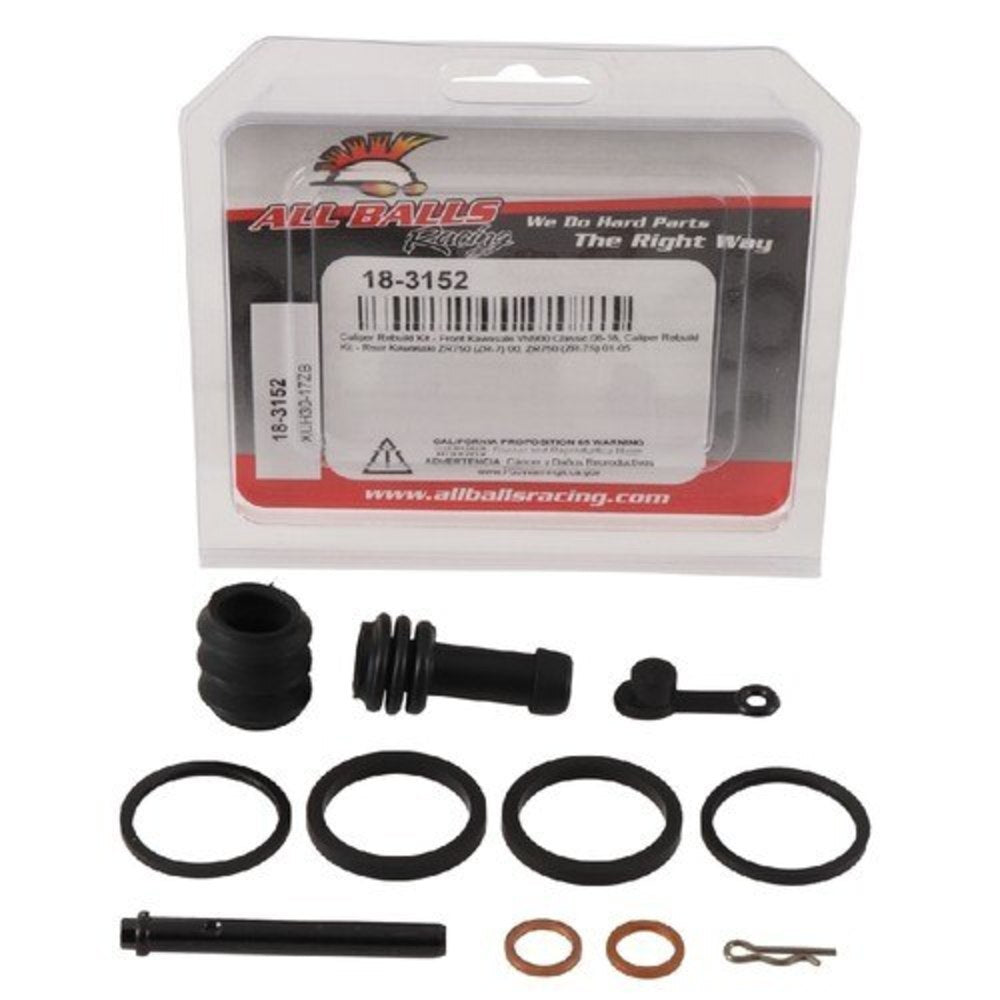 All Balls 18-3152 Brake Caliper Rebuild Kit for Kawasaki