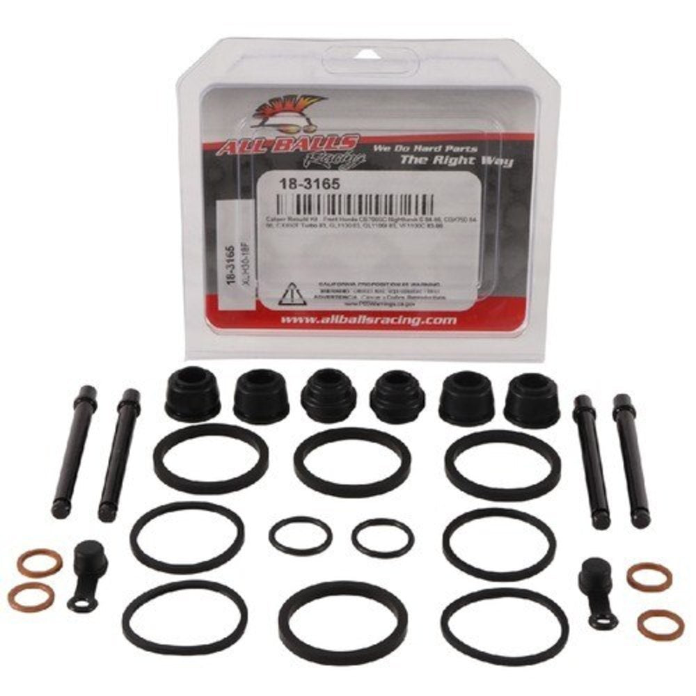 All Balls 18-3165 Brake Caliper Rebuild Kit for Honda