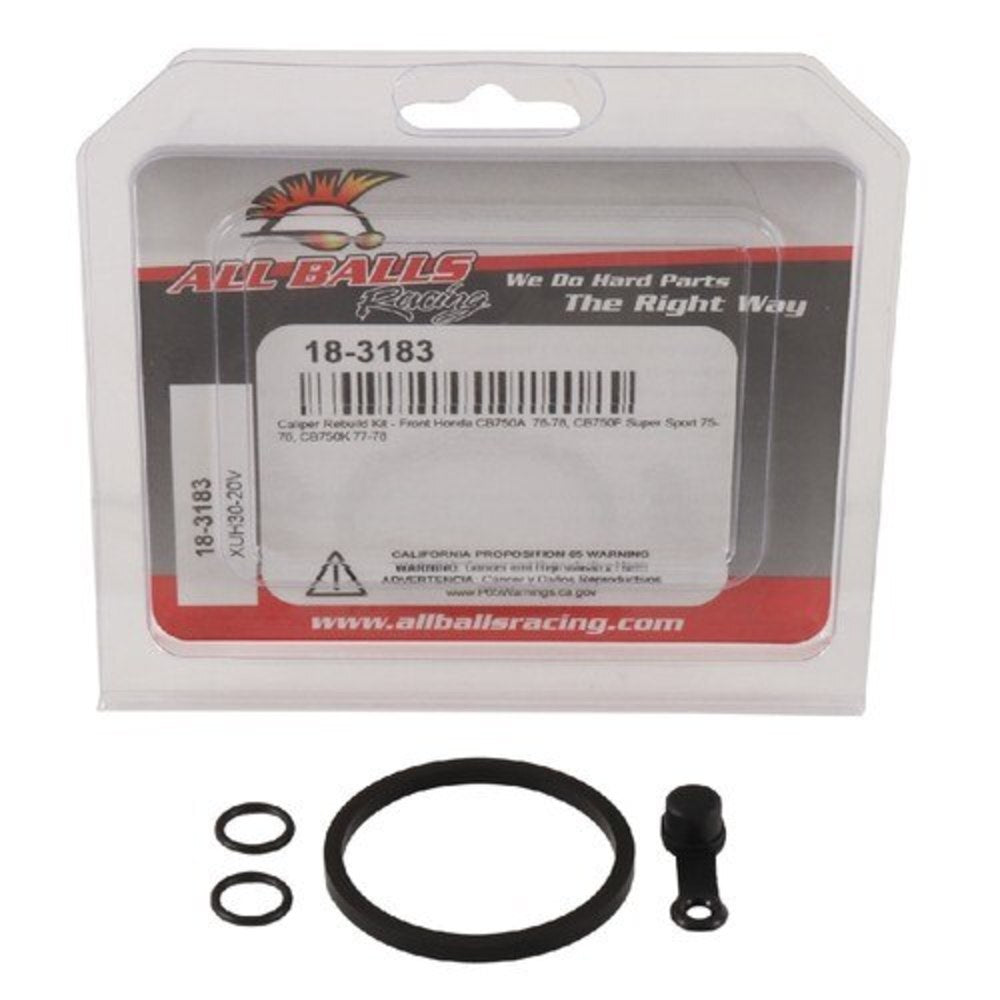 All Balls 18-3183 Brake Caliper Rebuild Kit for Honda